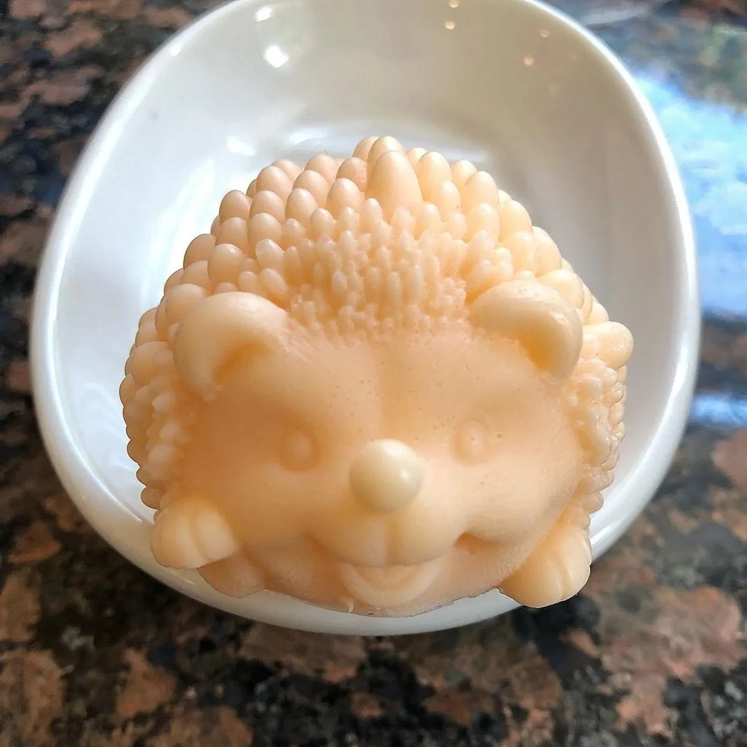 Формы для мыла Hedgehog силиконовая форма ручной работы формы ароматических восковых свечей в виде