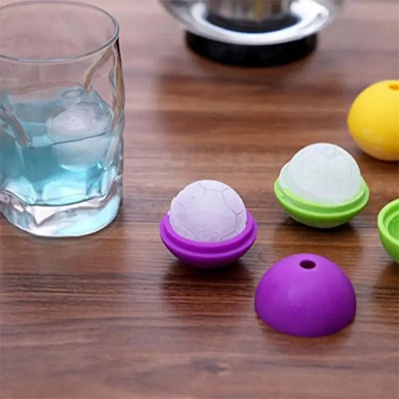 Форма для льда в форме футбольного мяча OBR силиконовая форма сделай сам бара