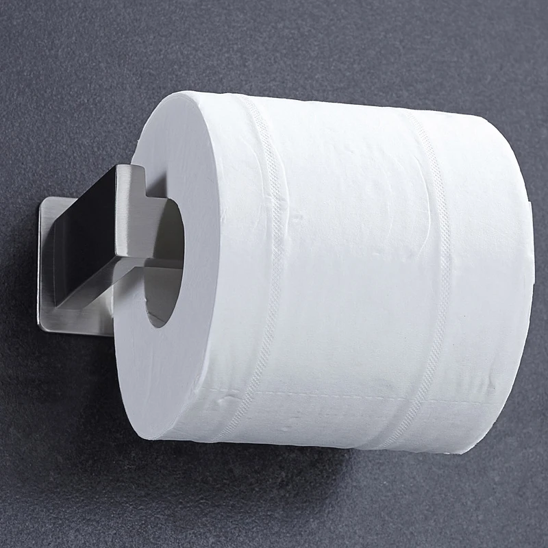 Держатель рулона туалетной бумаги для ванной комнаты самоклеющийся кухонный
