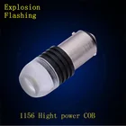 Автомобильная вспышка LED 1156 BA15S P21W BAU15S PY21W BAW15S PR21W BAY15S мигающий COB Белый Красный 12 В Автомобильные фары тормозной сигнал поворота