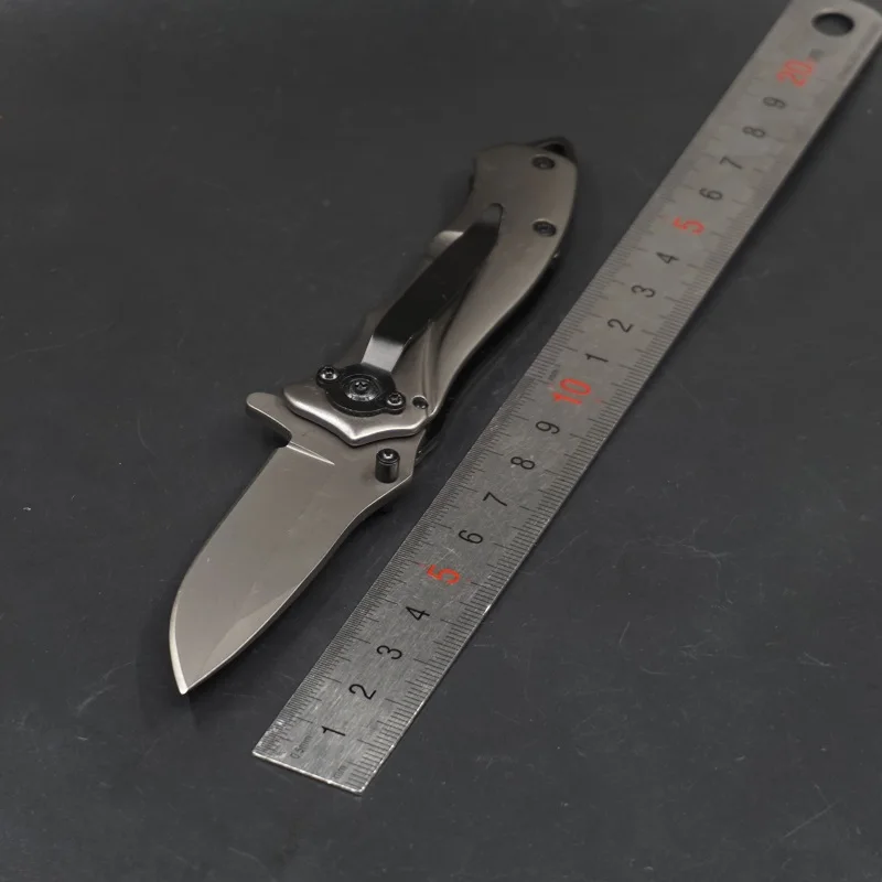 Small Folding Knife Outdoor Survival Tactical Knife 440C Stainless Steel Blade Camping Hunting Pocket Knives EDC Multi Tools