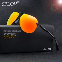 splov aluminum magnesium polarized sunglasses for men women aviation mirrored sun glasses classic driver eyewear de sol