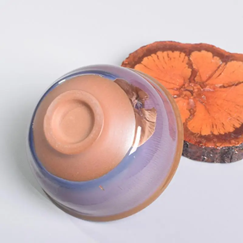 Новинка 1 шт. китайская чайная чашка с Красной глазурью фарфоровая традиционное