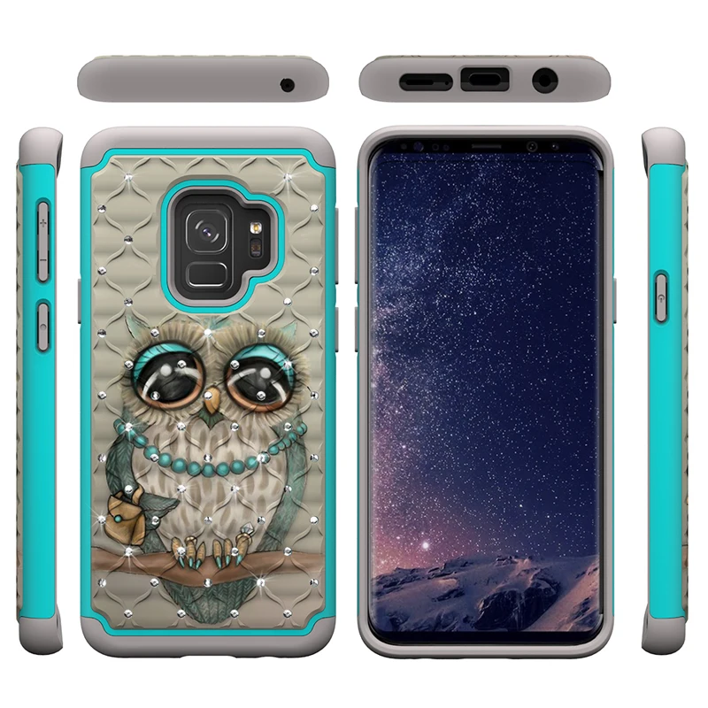 Блестящий чехол для Samsung Galaxy S9 S 9 SM-G960F/DS SM-G960F мобильный телефон SM G960F/DS G960F G960W G960N G960U