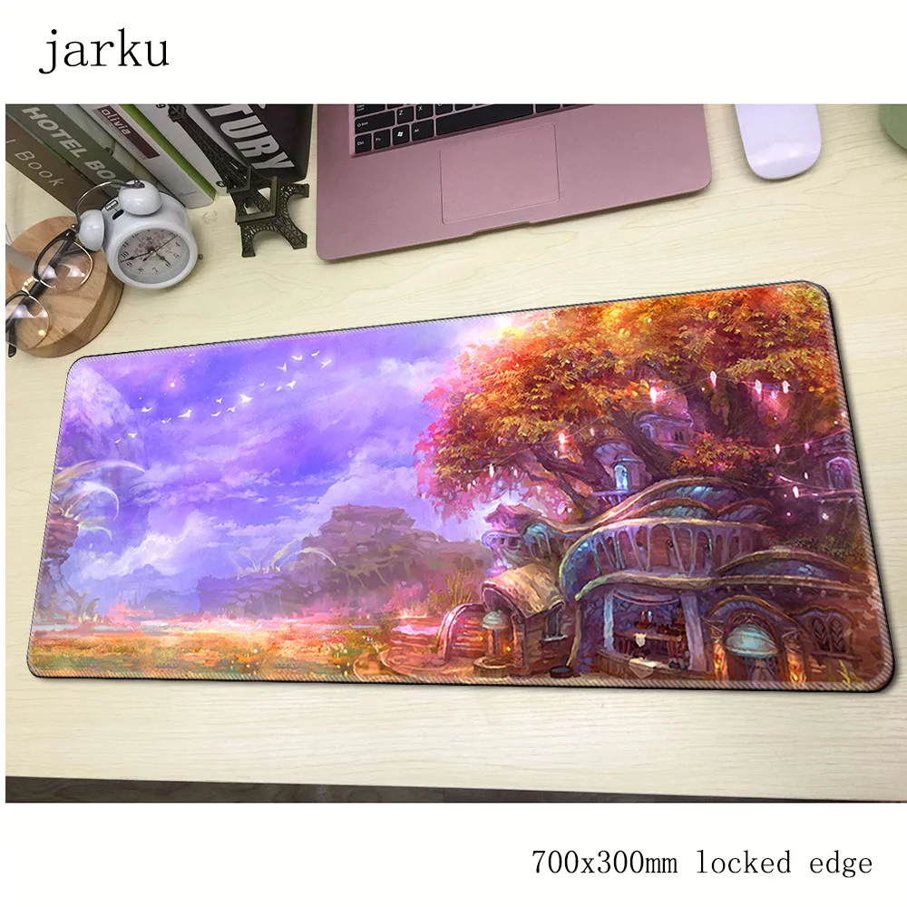 Игровой коврик для мыши lineage 2 700x300 мм большой игровой ноутбука с рисунком HD