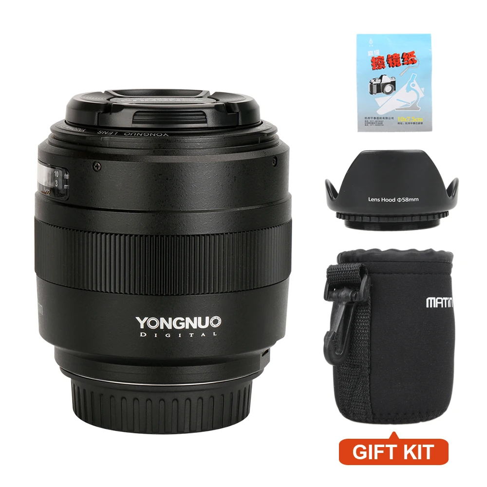 YONGNUO YN50mm объектив F1.4 стандартный основной Большая диафрагма Автофокус Объектив