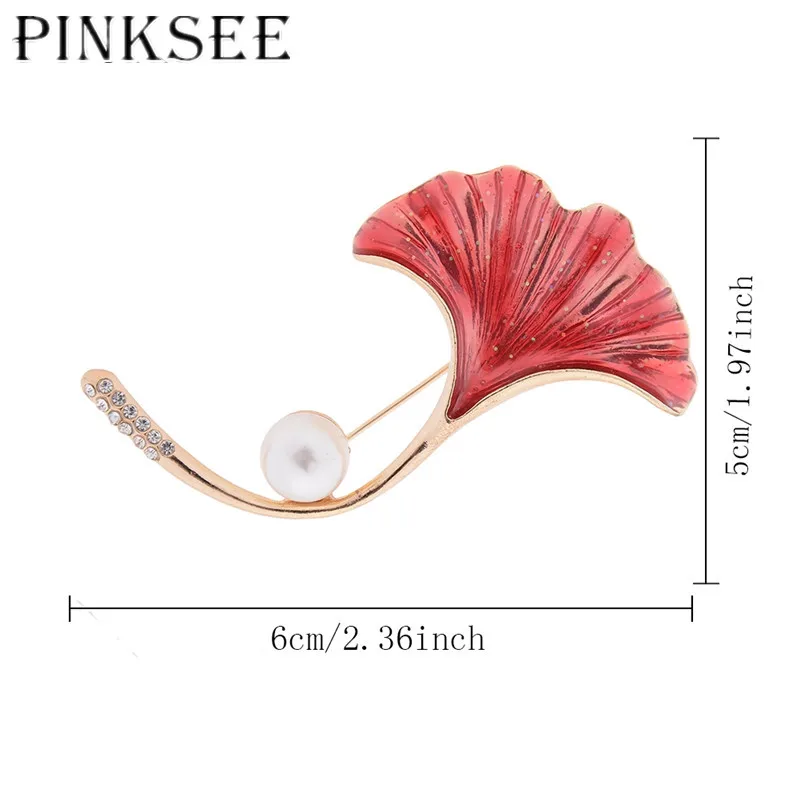 Женская и мужская блузка PINKSEE красная белая с искусственным жемчугом|Броши| |