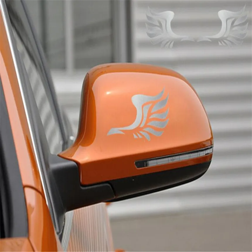 Автомобиль мода крыло дизайн 3D Украшение Наклейка для автомобиля боковое