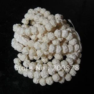 TSB0320 тибетские белые гибкие молитвенные бусины 12*10 мм 100 в партии|beads lot|beads 100beads beads