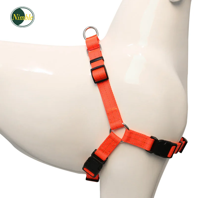 NIMBLE Adjustable Dog Harnesses Nylon Pet Running Training Small Large Dogs Reflective Harness For Harnais Chien | Дом и сад