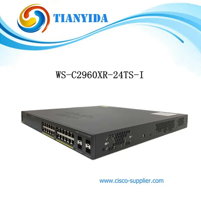 Катализатор 2960-XR Gigabit Ethernet IP Lite переключатели с 24 портами RJ45 WS-C2960XR-24TS-I