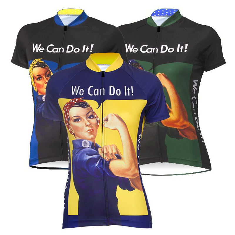 Новинка 2017 женская одежда для велоспорта с коротким рукавом 4 стиля Произвольный