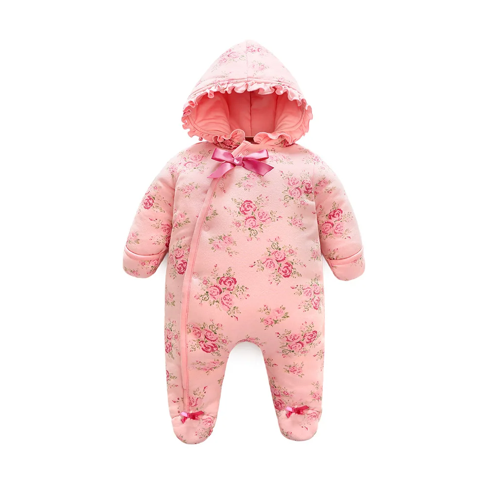 Orangemom Offical Store/зимняя верхняя одежда для новорожденных Комбинезоны девочек Одежда