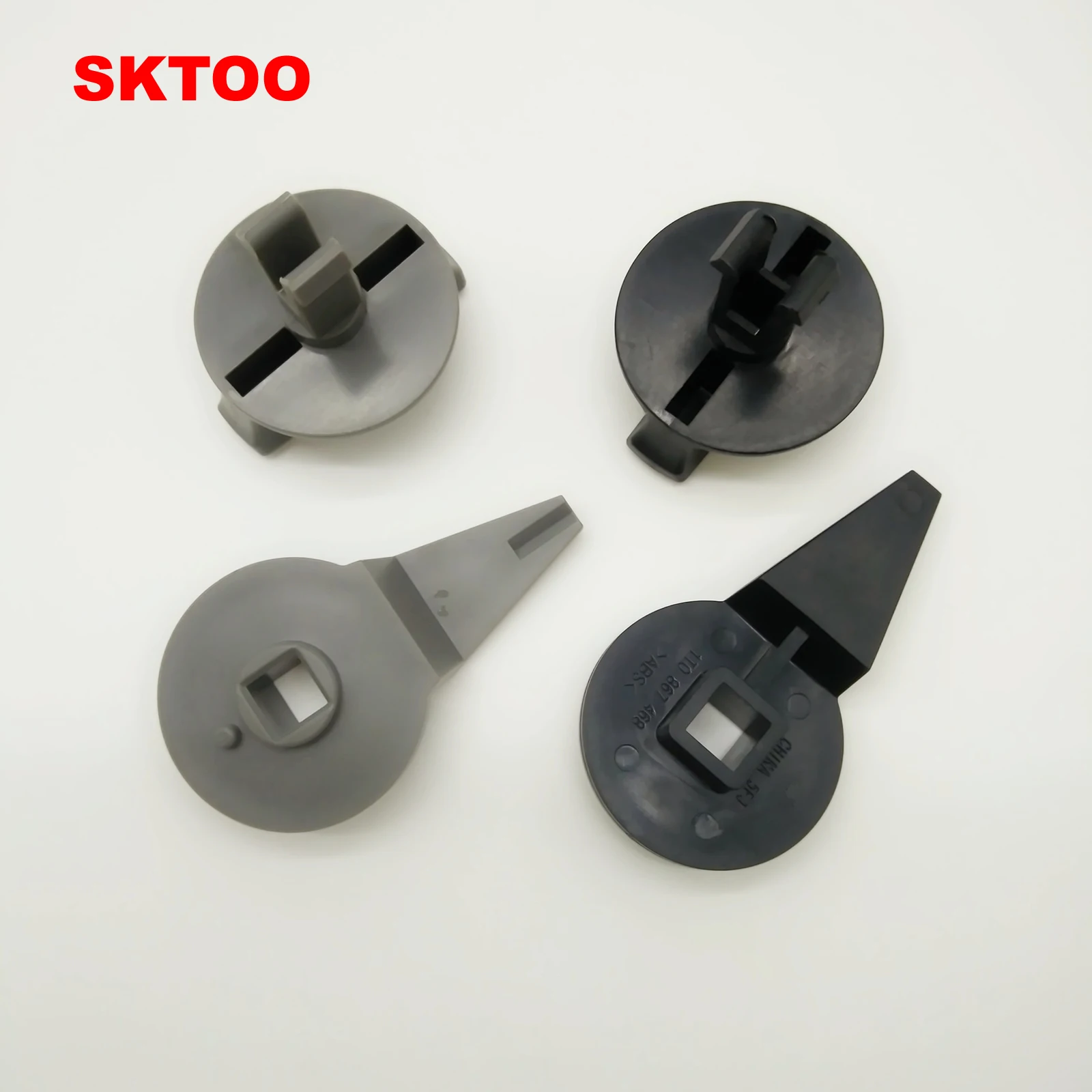 

SKTOO for Volkswagen Touran trunk box Luggage lock Tail box buckle Triangle warning card bracket knob 1T0 867 468