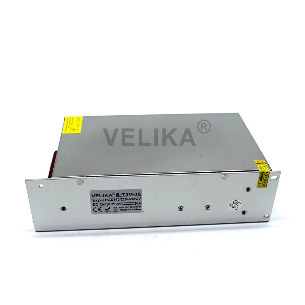Регулируемый источник питания постоянного тока 36v 20a 720W Трансформатор SMPS AC110V 220V к