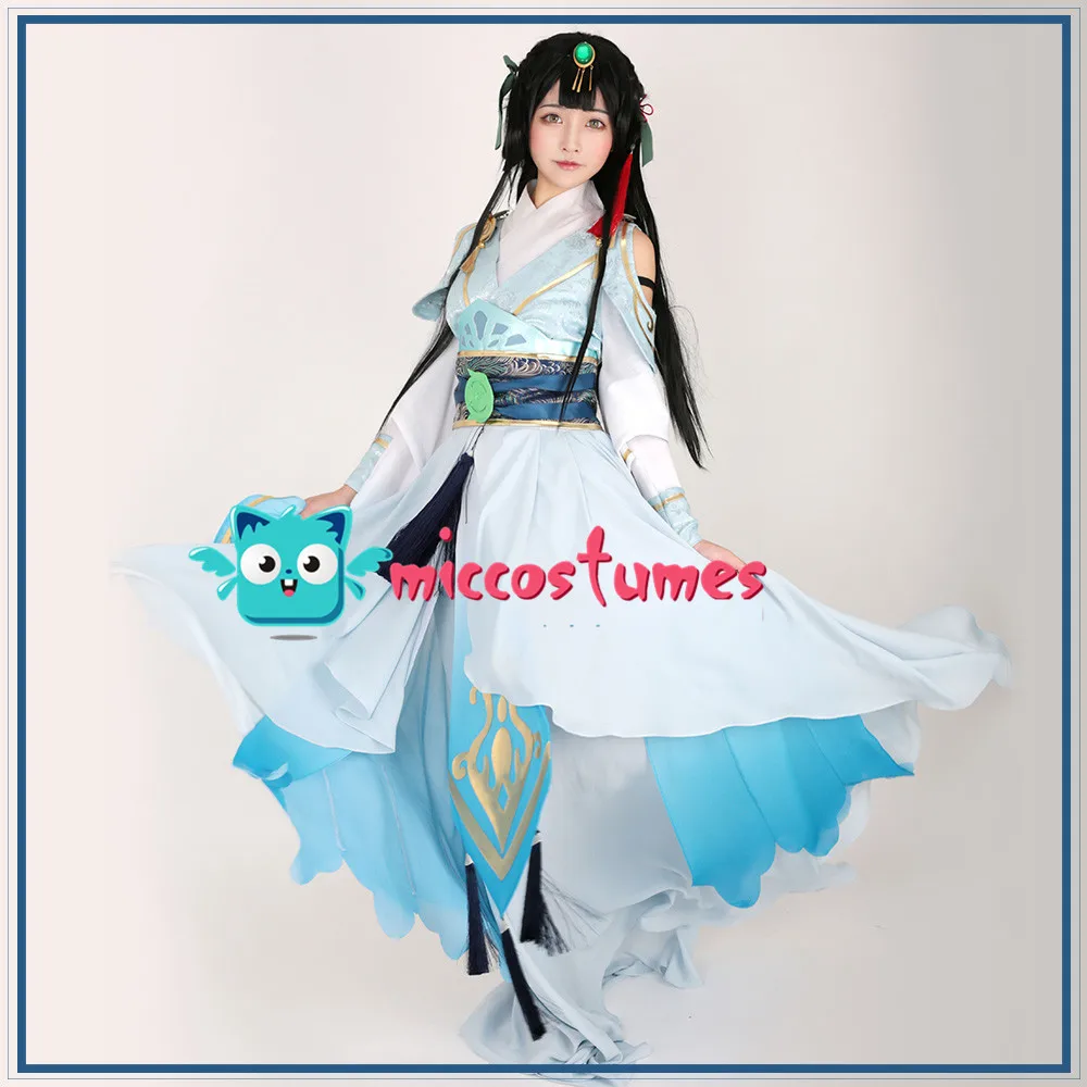 Женское традиционное китайское платье Hanfu Anime Wo Zai Huang Gong Dang Ju Wei Yiyi| |
