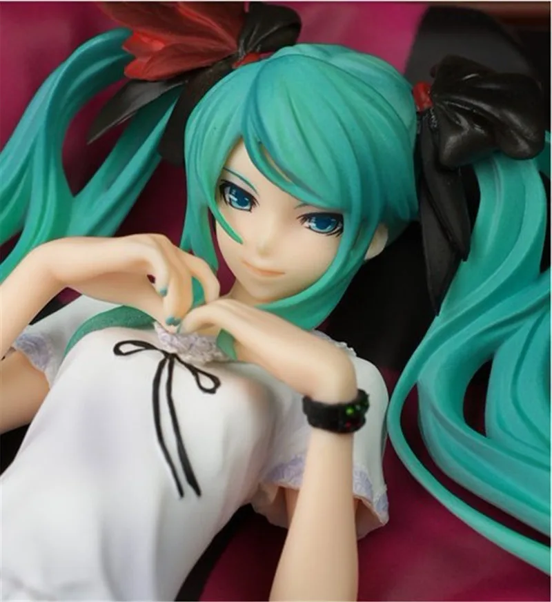 22 см аниме фигурки для костюма vacaloid Hatsune Miku фоторамка принцессы Ver 1/6 весы