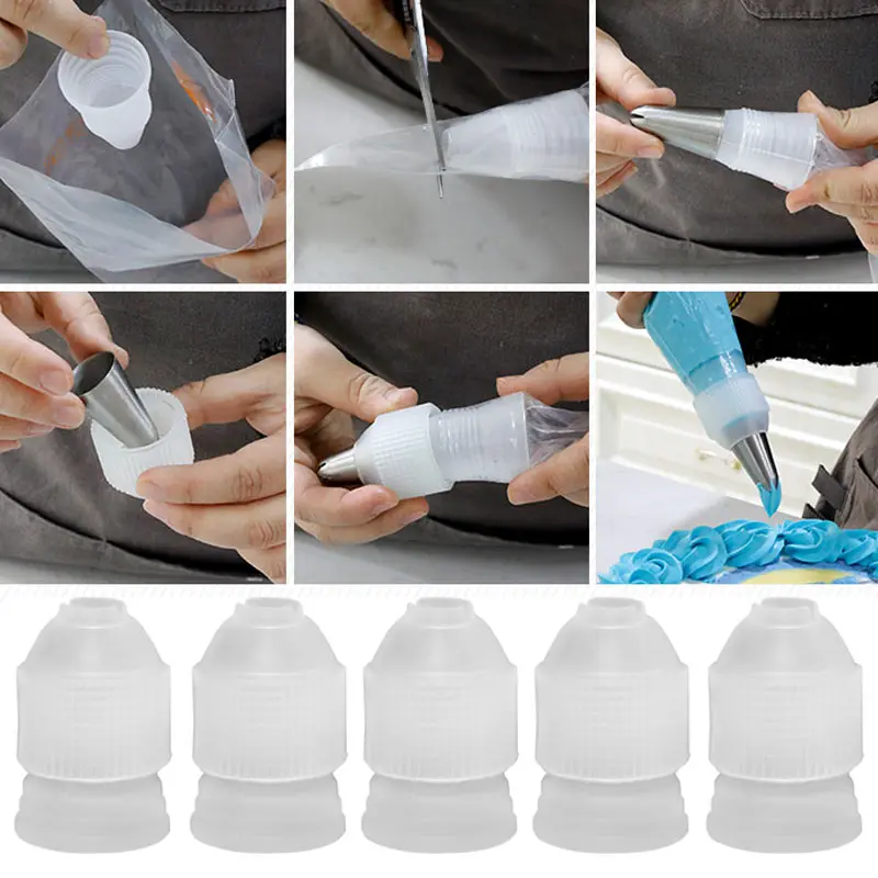 New 10pcs Cake Decorating Couplers Kit Bakery and Pastry Equipment For Drop Ship | Дом и сад