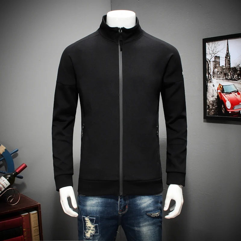 2018 Новый 8XL 7XL 6XL Для мужчин куртка мужской пальто Повседневное Slim Fit мандарин