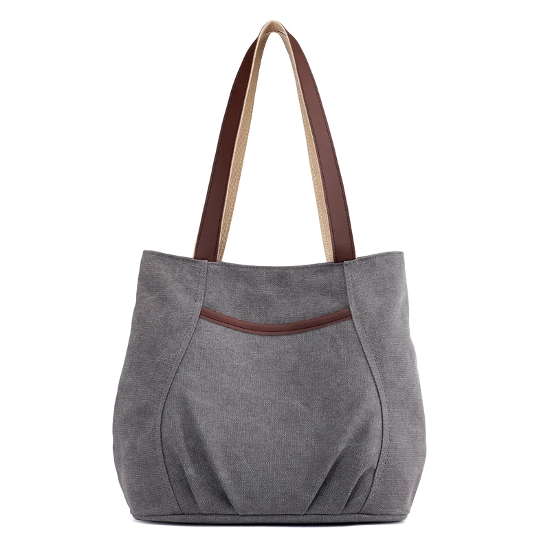 

Новое поступление 2022, Повседневная стильная сумка, Вместительная женская сумка-тоут, Холщовая Сумка на плечо, женские сумки для покупок, жен...