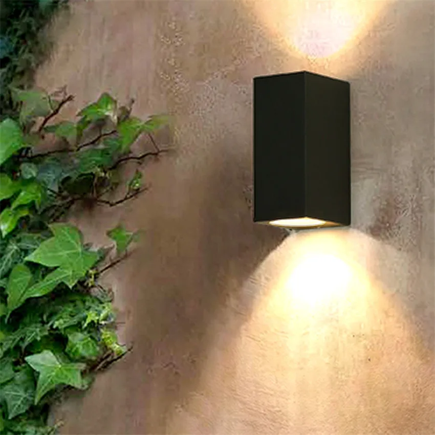 Cube COB LED Наружное/Внутреннее освещение Настенный светильник Современный IP65