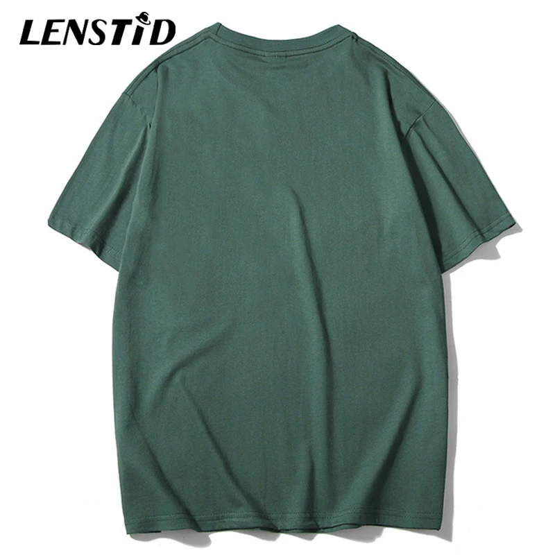 Футболка мужская базовая летняя из 2019 хлопка Харадзюку|Мужские футболки| |