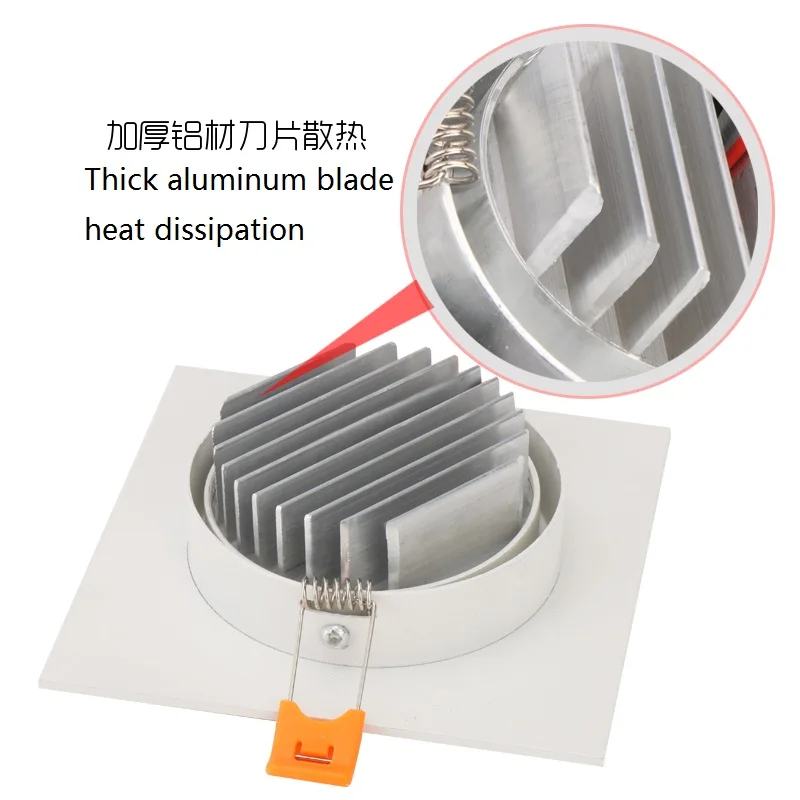 LED3W ~ 21 Вт Высокая мощность одна осветительная головка двойной головкой три