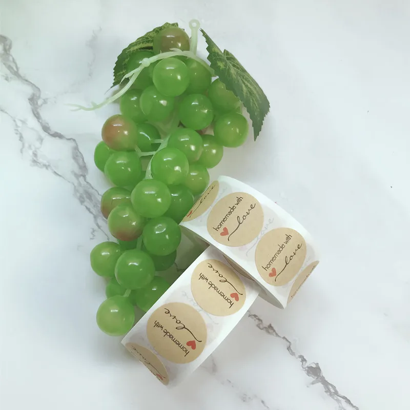 500 шт./рулон наклейки для упаковки конфет и тортов|Подарочные сумки упаковка| |