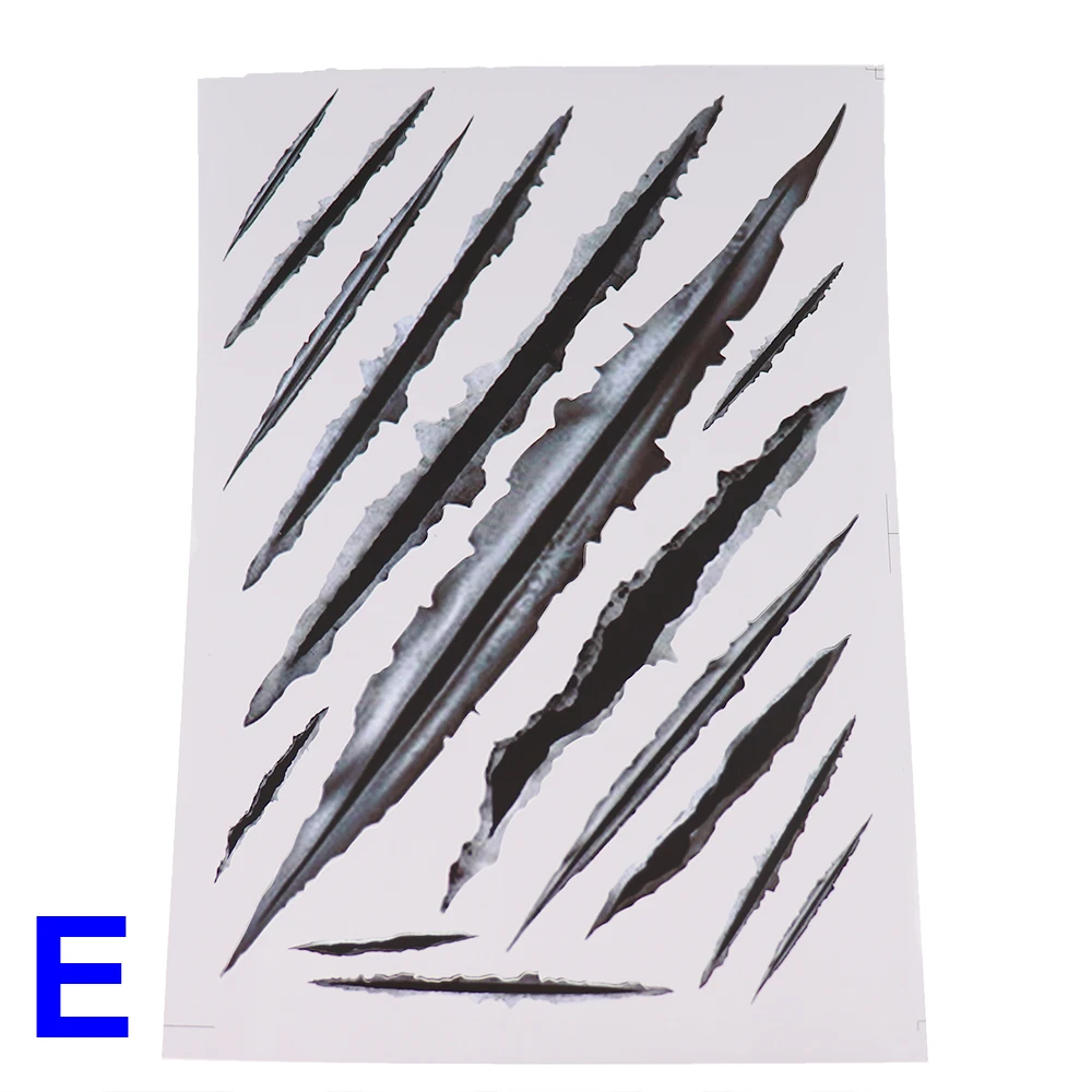 

Brand new 3D Bullet Hole Funny Decal Car-covers Motorcycle Scratch Realistic Bullet Hole Waterproof Stickers 1Pcs