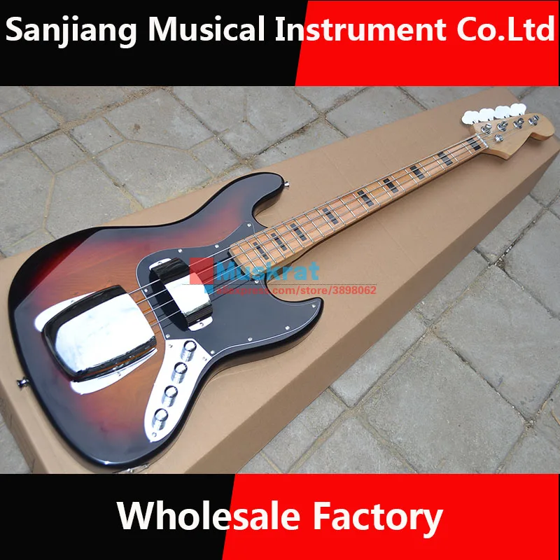 Free shipping Electric bass 3TS iron covering factory direct sales can be customized | Спорт и развлечения