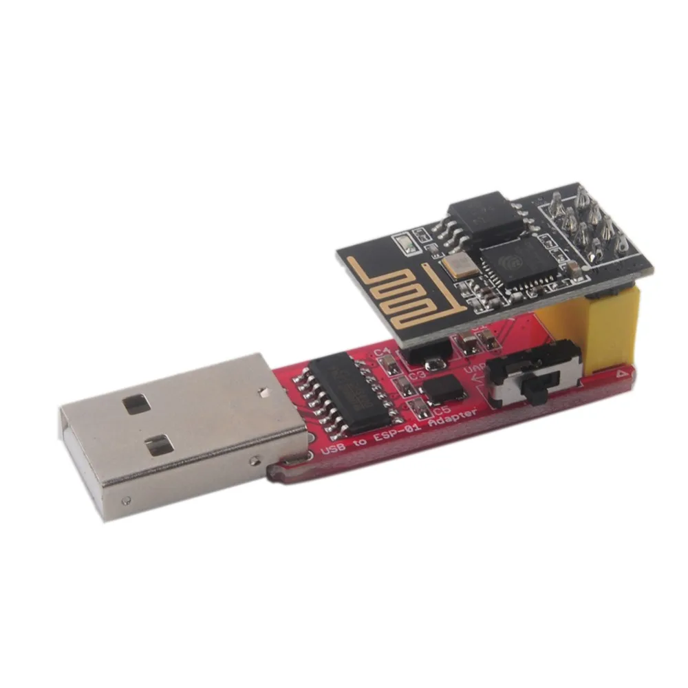 ESP 01S с USB для ESP8266 Беспроводной Wi Fi модуль адаптера CH340G 4 5 V FZ2400 + - Цена: 585,88 руб.