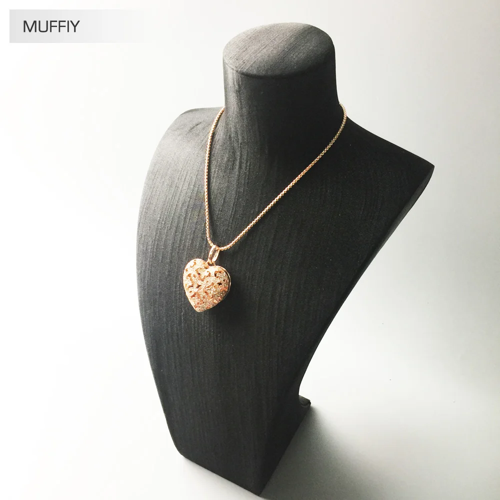 Кулон в форме сердца с отверстиями ювелирные изделия Европейском стиле хорошие