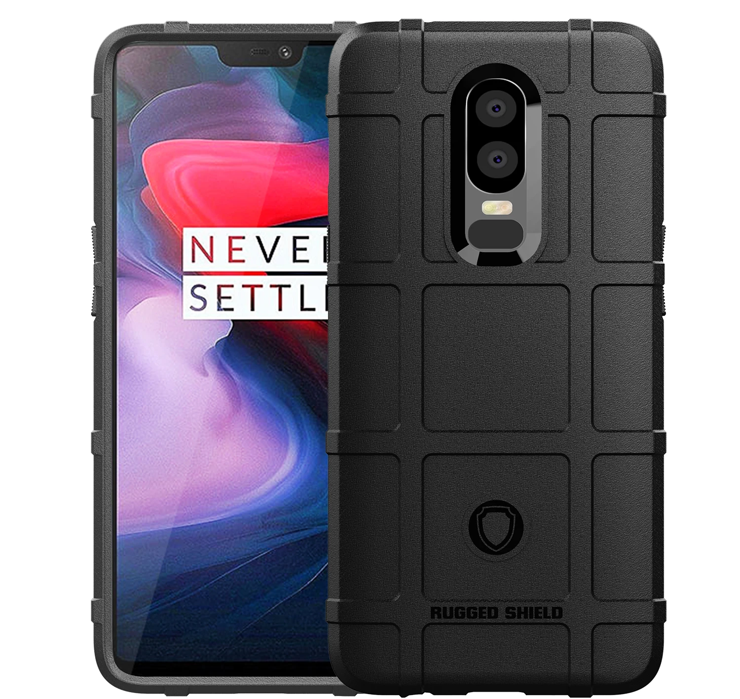 Противоударный чехол из углеродного волокна для Oneplus 6 A6000 A6003 | Мобильные телефоны