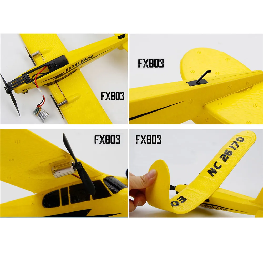 FX 803 2018 RC Самолет EPP 2CH Летающий модель GliderTtoy самолеты дистанционное управление