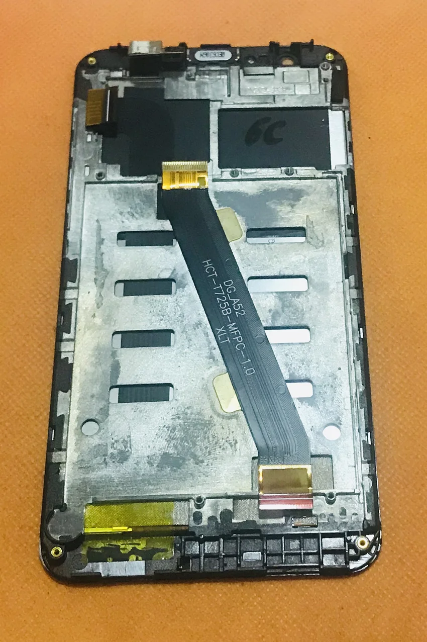 Старый оригинальный ЖК экран + сенсорный рамка для DOOGEE Y6C MTK6737 Quad Core 5 &quotHD