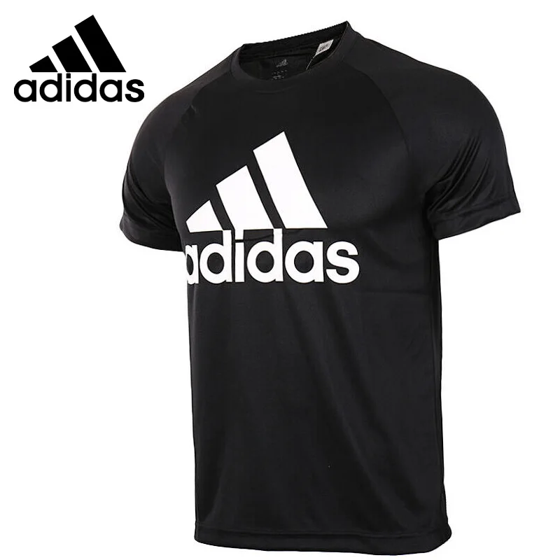 Новое поступление оригинальных мужских футболок с логотипом Adidas D2M спортивная