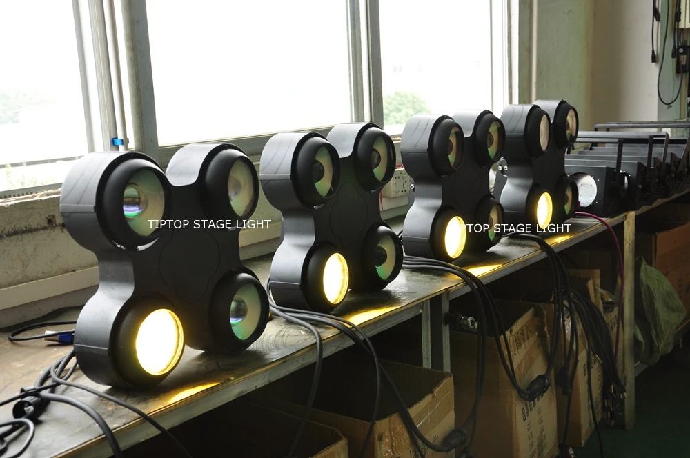 

Wholesales Price 8 Pack 400W Outdoor Stage Background COB Led Audience Lighting Individual Pixel Control Waterproof IP65 Fan