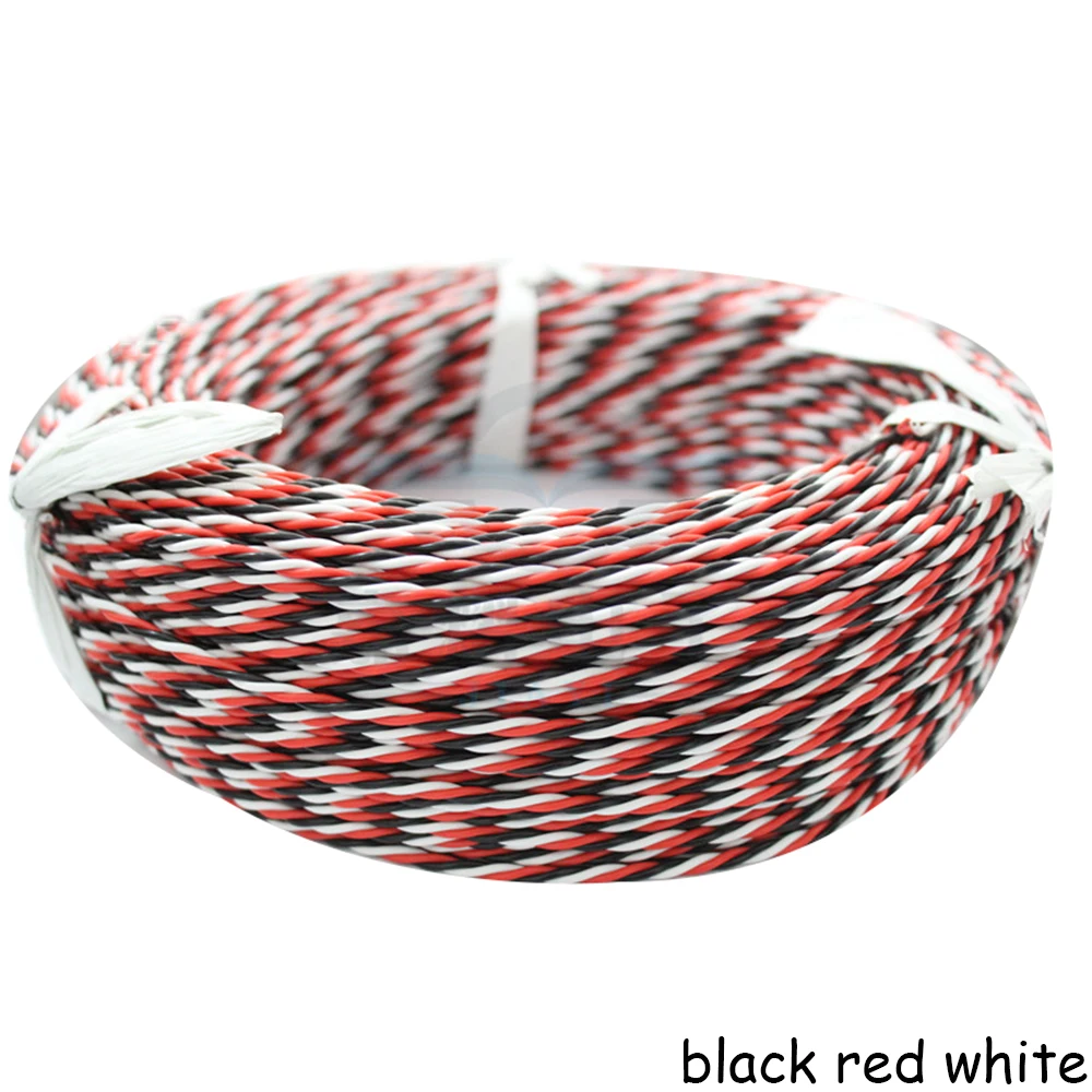 RC Wire Twisted 3P DuPont Steering Gear Extension Cable Anti-jamming 30 core 60 Strand Silicone Line | Обустройство дома