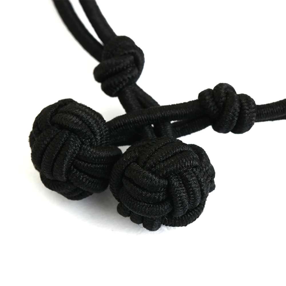 Jelmoons S7 Черный резиновый браслет на цепочке для женщин Новый простой и качественный оптовый шелковый узел на манжетах.