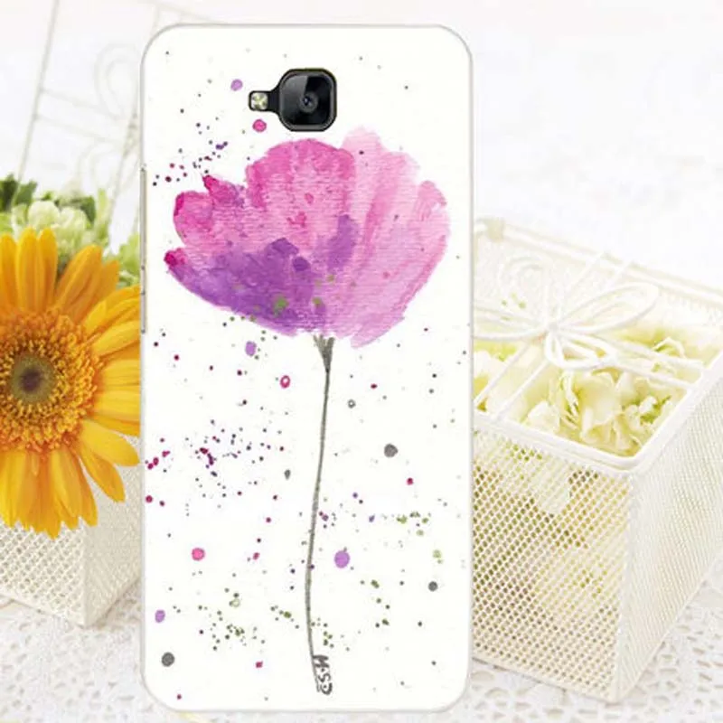 Для Huawei Honor 4C Pro чехол мультфильм Пластик прозрачный границы задняя крышка
