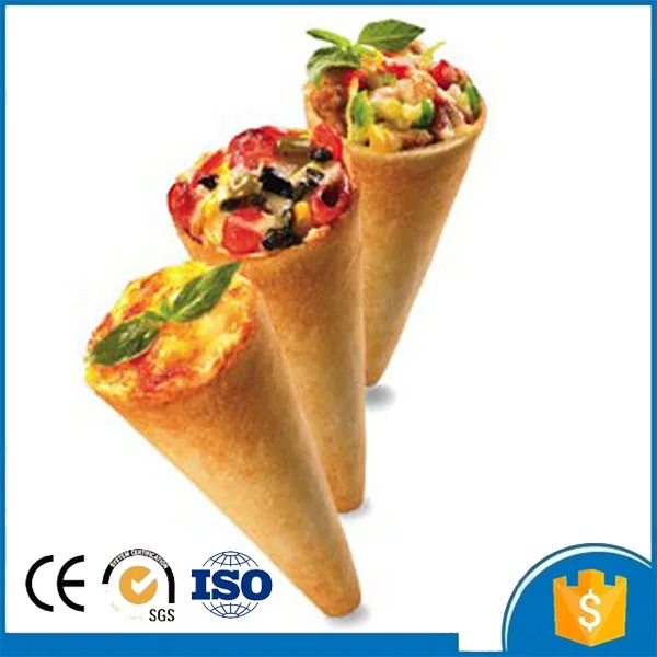 Нержавеющая сталь 4 головки конуса пиццы делая машину Коммерческая печь для