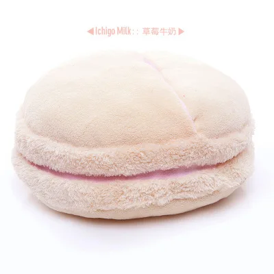 AAG Macaron плюшевая ручная грелка для ног Подушка макарон, десерт пирог Подушка домашняя Подушка на стул, подушка для украшения дома офиса подарок - Цвет: 4