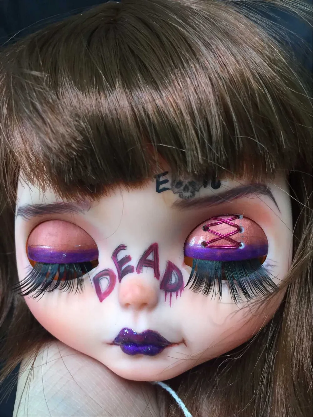 Изготовление на заказ кукла DIY цельная без одежды blyth для девочек Обнаженная 20181221