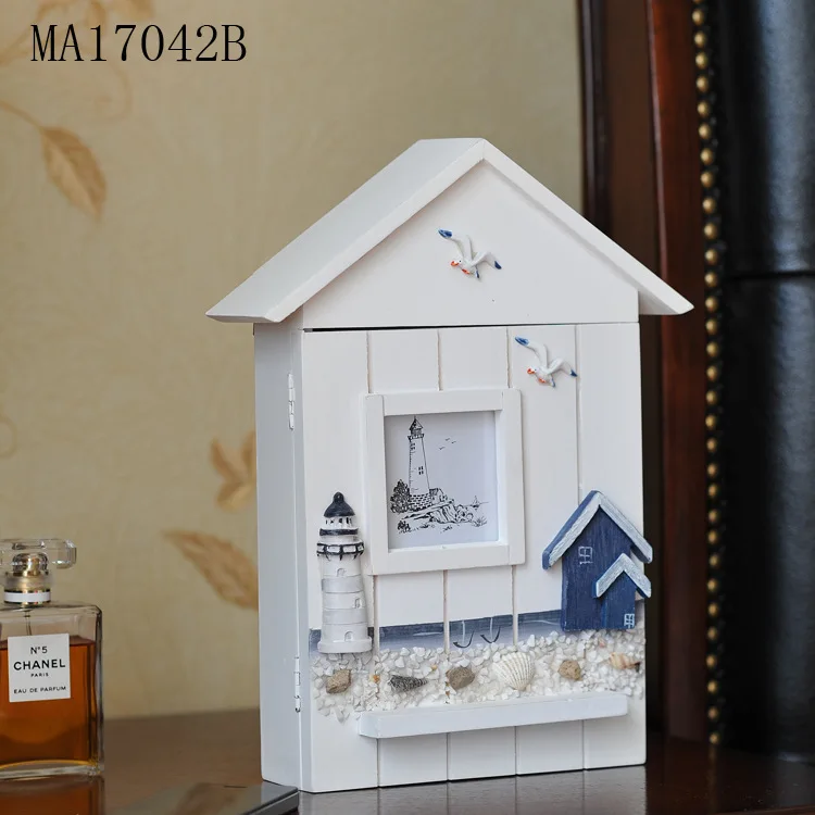 Декор для дома в средиземноморском стиле декоративные деревянные коробки ключей