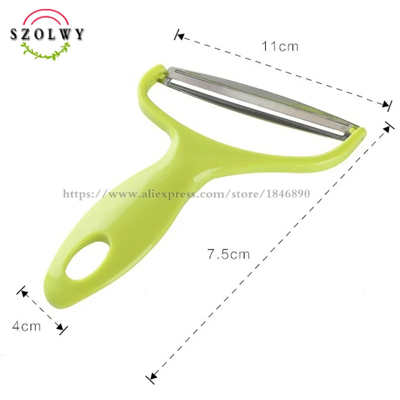 2 шт. из нержавеющей стали Овощечистка Капустные терки нож для салата картофеля