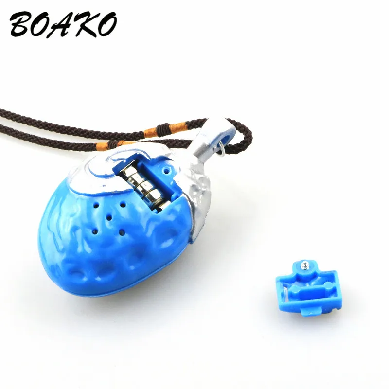 BOAKO с героями мультфильма «Моана»; Цепочки и ожерелья светодиодный музыкальная резонаторная Ocean Romance Rope Chain, Цепочки и ожерелья с синим камнем те фити Кулоны в форме сердца Цепочки и ожерелья воротник mujer