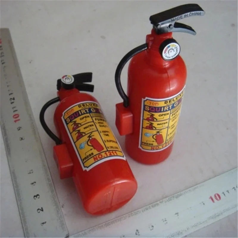 Creative Fire extinguisher water gun toy Fireman Pretend Play 4*3.8*11CM children watergun summer |
