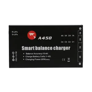 Портативное высокоточное балансирующее зарядное устройство 1-4S 50 Вт для литий-полимерных аккумуляторов, Радиоуправляемый квадрокоптер TRX-4 SCX10
