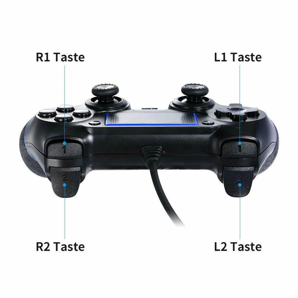 Usb-геймпад проводной контроллер, Playstation4 игровой контроллер для ПК/PS4 тонкий/PS4 Pro