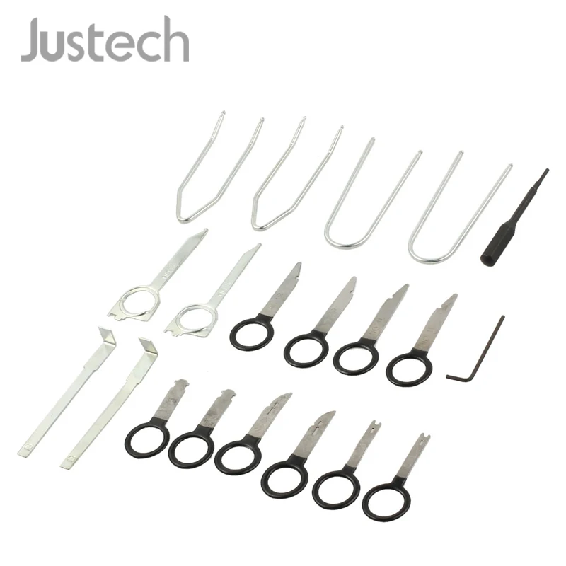 Набор инструментов для снятия автомагнитолы Justech 20 шт. ключи удаления головного